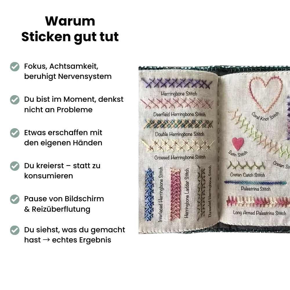 The Little Stitch Library™ – Von den ersten Stichen bis zu eigenen Kreationen