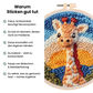 SunnyGiraffe™ – Punch Needle Set mit Safari-Feeling