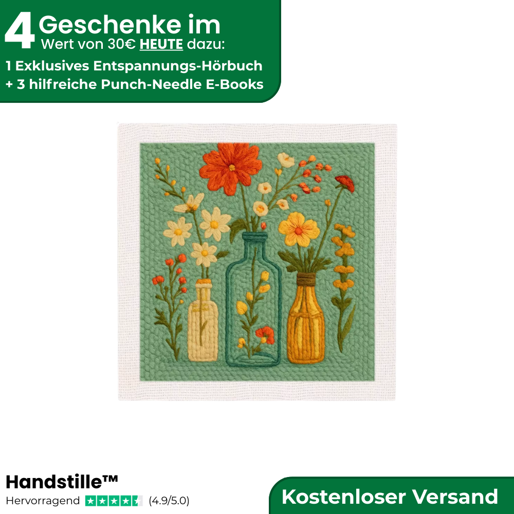 Floral Harmony™ DIY Stickset – Das entspannende Ritual für zu Hause