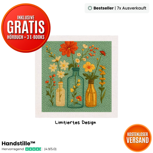 Floral Harmony™ DIY Stickset – Das entspannende Ritual für zu Hause