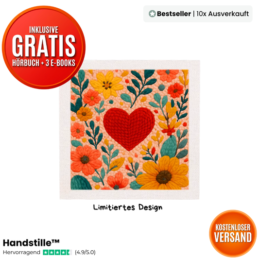 Blooming Heart™ DIY Stickset – Das entspannende Ritual für zu Hause