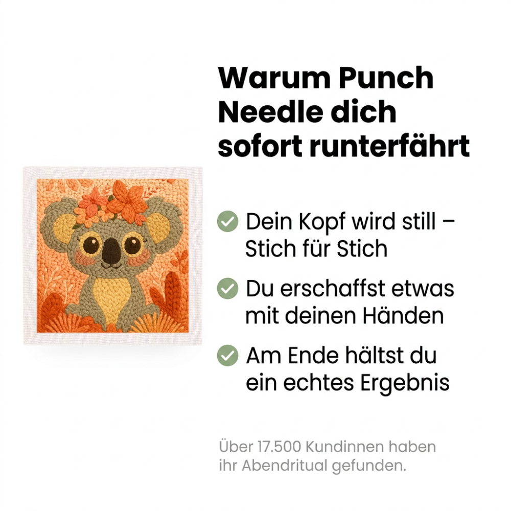 KoalaDream™ DIY Stickset – Das entspannende Ritual für zu Hause