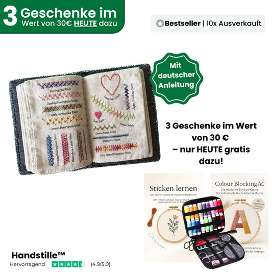 The Little Stitch Library™ – Von den ersten Stichen bis zu eigenen Kreationen