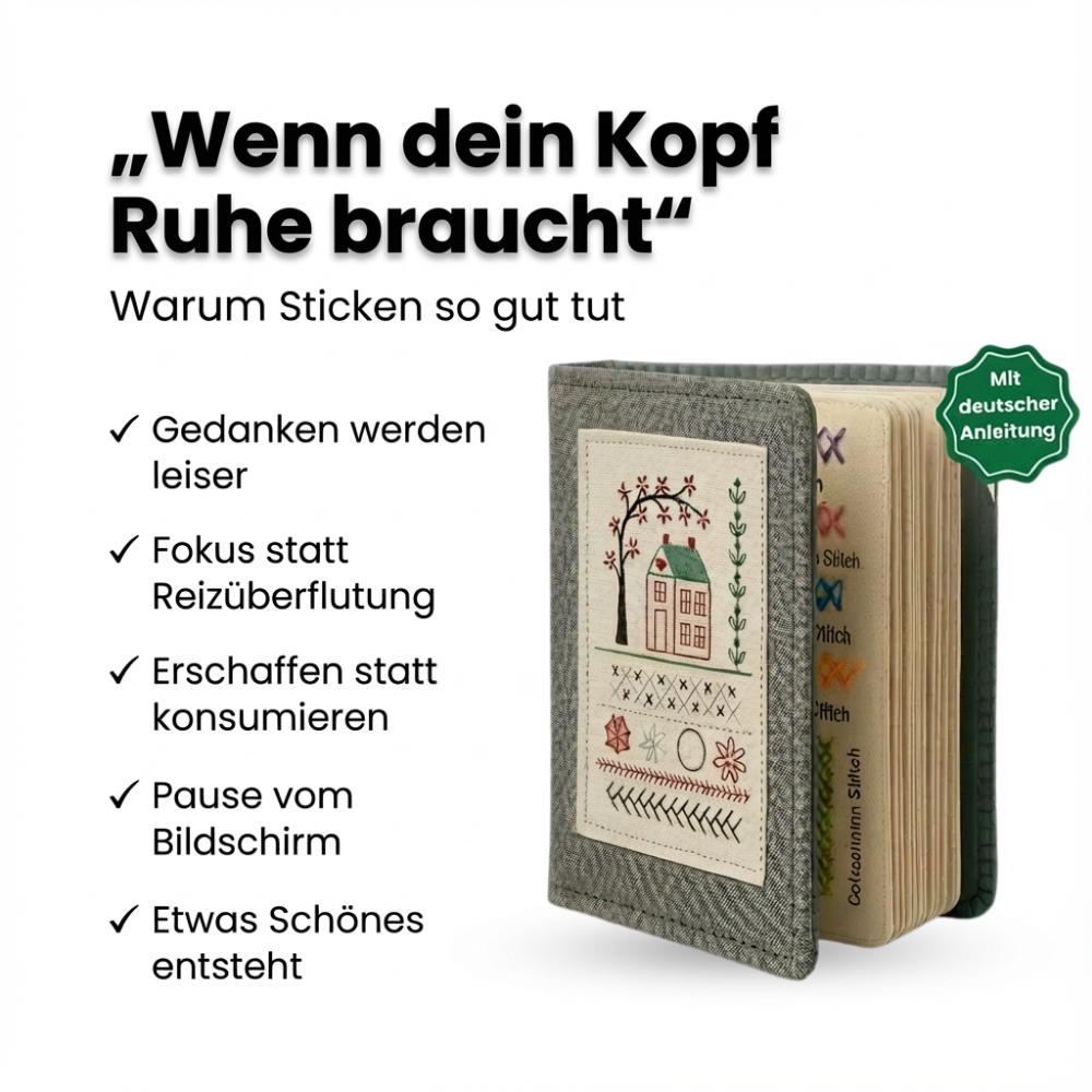 The Little Stitch Library™ – Von den ersten Stichen bis zu eigenen Kreationen