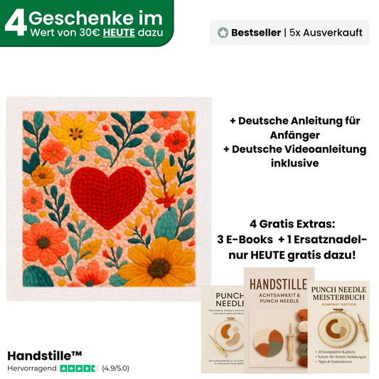 Blooming Heart™ DIY Stickset – Das entspannende Ritual für zu Hause