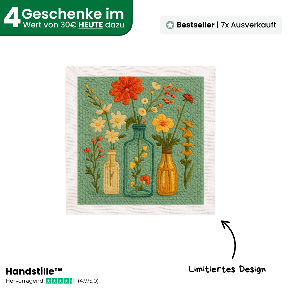 Floral Harmony™ DIY Stickset – Das entspannende Ritual für zu Hause