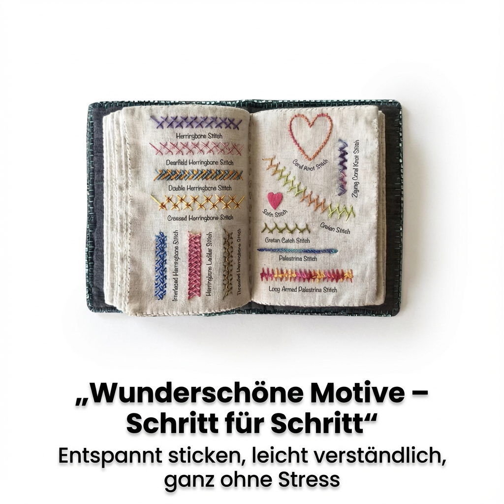 The Little Stitch Library™ – Von den ersten Stichen bis zu eigenen Kreationen